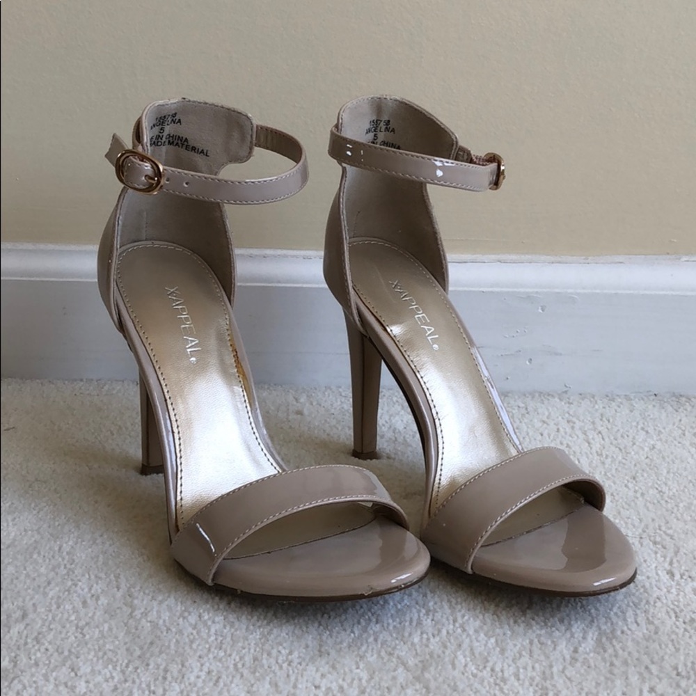 X•APPEAL Nude Heals Size 5
